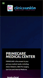 Mobile Screenshot of clinicaunion.net